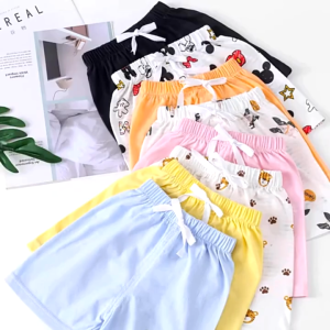 Kid 6M-5Y Boy Girl Cotton Short Pants Seluar Pendek Budak