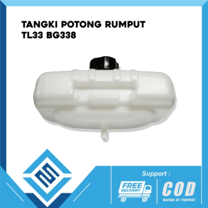 Fuel Tank Assy Putih BG 338 untuk Mesin Potong Rumput TL33/330 Tangki Bensin Model Coak