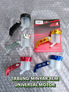 TABUNG MINYAK REM ATAS / BELAKANG TRANSPARAN AGRAS UNIVERSAL MOTOR NINJA TIGER CBR150R CBR VIXION SATRIA 150 FU