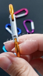Carabiner Karabiner Snaphook Gantungan Kunci Hydrochrome