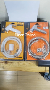 Jet Shower Toilet Washer Bidet Cebok Kloset WC Putih Chrome