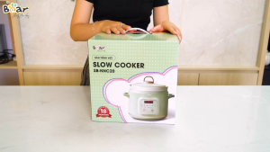 Nồi nấu chậm Bear SB-NNC20 (2.0L) - Điện Máy Tiện Lợi 247 - Giao hàng miễn phí