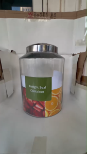 TERMURAH Toples Besar DLX Asinan 1 KHUSUS KIRIM VIA GOJEK Kemasan : Dus Toples