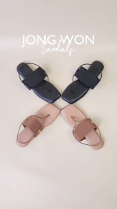 Polla Polly X Jong Won - Sandal Tali untuk Wanita Model Kekinian
