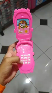 Mainan Anak HP Lipat TC 02 Free Baterai | Mainan Handphone Ada Suara Dan Musik Mainan Edukasi Telepon Hp Lipat Mainan HP Lipat Lucu Bisa Bersuara Dan Ada Musik