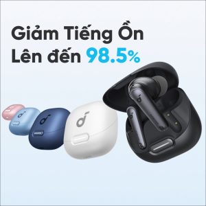 Tai nghe bluetooth soundcore Liberty 4NC | Chống ồn ANC 50 giờ phát nhạc | Sạc nhanh | AI Translation