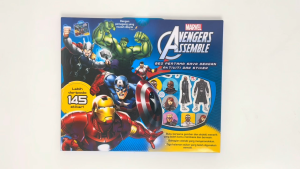 Marvel Avengers Assemble Beg Pertama Saya dengan buku cerita aktiviti & stiker untuk Kanak-Kanak