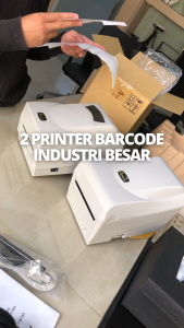 Argox OS214 Plus Printer Barcode Transfer Thermal Paper A6 100mm OS-214 OS 214 Cetak Stiker Semicoat Yupo Harga Barang