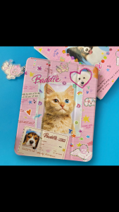 เคสไอแพดGen9 10.2 Air5 เคสiPad ลายน้องแมว NOTE BOOK Gen8 Air4/6 Case iPad มีที่เก็บปากกา Gen11 Air7