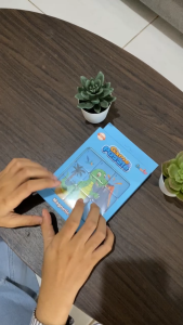 Mainan Edukasi Anak DIY MAGNETIC GAME PUZZLE Papan Tulis