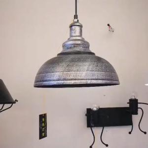 Pendant Light American Retro Industrial Iron Pot Chandelier for Bar Restaurant Cafe Living Room