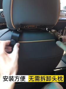 Móc treo đồ ghế sau xe ô tô YIPAUTO Móc treo đồ gắn sau ghế xe ô tô nhỏ gọn tiện lợi chất liệu nhựa dẻo ABS chịu lực cao