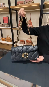 CH Small incense Underarm Womens Bag 2024 Tabby 26 Dionysian Bag Diamond check chain shoulder bag leather crossbody bag