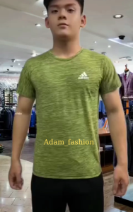 Áo thun nam (mè V_H) áo thun nam thể thao chất thun mè đốm co giản 2 chiều chất mềm mịn  thỏa mái Adam1995@