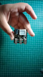 Charger DC-DC 9V 12V To 5V 8A 3 USB Power Bank Aki Mobil Motor