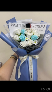 4.5cm Chamomile Artificial Soap Flower 50pcs