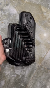 Ốp quạt gió màu Cacbon xe Vario 2023 2024 2025 ver 3 dòng 160i có tặng 2 ốc gắn