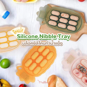 Haakaa Silicone Nibble Freezer Tray - บล็อคซิลิโคนแช่แข็ง บล็อคซิลิโคนทำน้ำแข็ง BPA Free