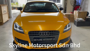 Audi TT  MK2 8J Head Lamp Projector DRL Led Black 100% Taiwan 2006 2007 2008 2009 2010 2011