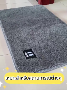 พรมเช็ดเท้า พรมห้องน้ํา นุ่มสบายเท้า กันลื่น ซับน้ำได้ดี ซักเครื่องได้ แบบแห้งเร็ว คุณภาพสูง ส่งไว