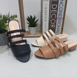 Jaiz Neeva Heels 3cm Tali Gesper Elegan