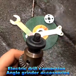 Bộ Chuyển Đổi Máy Khoan Thành Máy Cưa Mài Cắt Kèm 8 Đĩa Cắt Đa NăngĐầu Chuyển Cưa Gắn Máy Khoan