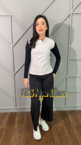 Manset Tangan Balero Sambung Polos Bahan Spandek Rayon Premium