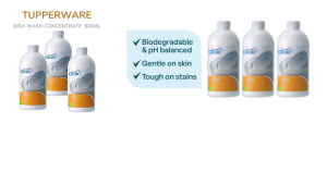 Tupperware น้ำยาล้างจาน Dish Wash Concentrate (1) 800ml