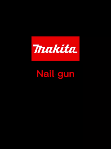 MAKITA Nail gun Cordless Manual Steel Nails Gun Concrete Rivet Tool Steel Rivet Gun Nail Punch Gun Concrete Water Electrician Special Nail gun