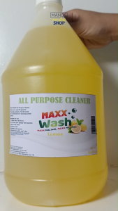 MAXXWASH ALL PURPOSE CLEANER (LEMON) / GALLON