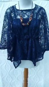 BRUKAT ATASAN CEWEK REMAJA BROKLAT PITA TARIK BAJU PESTA WISUDA KEKINIAN KEBAYA OUTER KONDANGAN CARDIGAN BROKAT LUARAN KARDIGAN FE3