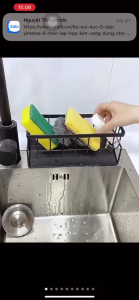 [HCM] Kệ Nhà Bếp Kệ Nhà Tắm Giá Treo Đồ Đa Năng Kèm Miếng Dán -GL314