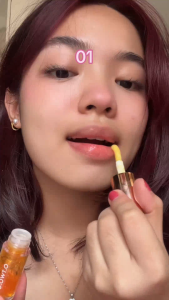 O.TWO.O Lipbalm Moisturizing Lip Oil Lips Care Lightweight Non-stick Lips Makeup