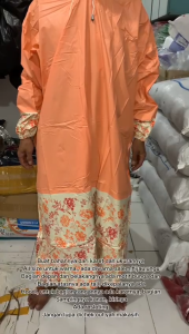 Jas Hujan Wanita Tiger Head Gamis Rok Aisha 68340