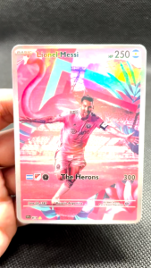 Lionel Messi Pokemon Card (Special Art)