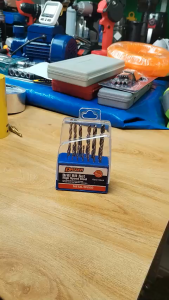 Nasara 13pcs Twist Drill Bit Set High Speed Steel Drilling Bits Concrete Metal Wood 1/16 Inch - 1/4 Inch / Mata Tebuk / 电钻头