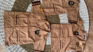 seragam pramuka siaga(kelas 1-6 SD )panjang pendeklaki perempuan.bahan baston premium