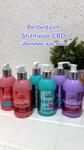 CBD Professional Hair Care All Varian || CBD Collagen Repair || Keratin Pro || Smooth Power || Color Shield Hair || Perawatan Rambut
