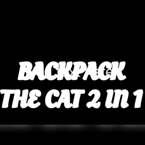 THE CAT RULE Tas Ransel Anak Sekolah Tk/Paud Sd Smp Backpack Bahu Pungung Korean Style Fashion Trendy