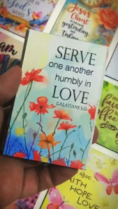 8 pcs Set ATM Size Decorative Ref / Fridge Magnets (BIBLICAL/INSPIRATIONAL)