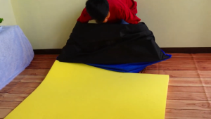 Sarung / Cover Karpet Bulu rasfur Anti Selip LP