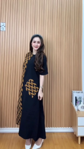 DASTER WANITA BATIK CAP MALAMAN MASAKINI BATIK PEKALONGAN // DASTER WANITA BUSUI FRENLY //DASTER IBU MENYUSUI MOTIF TERBARU KEKINIAN