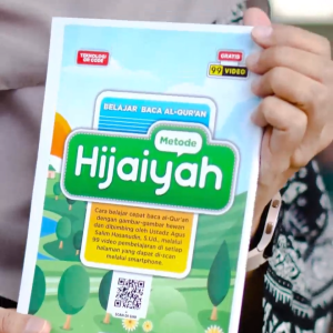 Metode Hijaiyah - Cara Belajar Cepat Baca Al-Quran dengan Gambar untuk Anak - Berwarna Full Color + QR Code Video Tutorial - Pengganti Iqro/Iqra