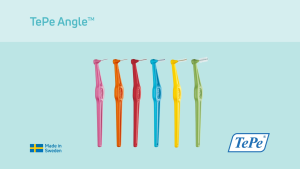 TePe Angle Interdental Brush Pink (6pc/pk)