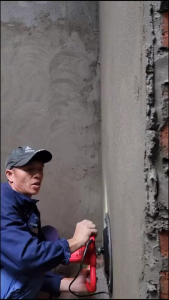 Máy trát tường xoa vữa đánh bóng xoa hồ - máy trà nhám 380mm có đèn 6 cấp độ