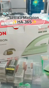 Maspion Setrika Listrik / Gosokan Baju Hijab Series - HA365 - GRATIS ONGKIR Jabodetabek