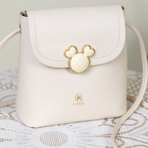 CHLV Tas Selempang Wanita Import Kulit Polos Korean Style Multifungsi Sling Bag Magnet Make up Kondangan Casual Fashion Kekinian Crossbody Bag Elegant Pesta Mini Bag Pesta Kuliah Terbaru Aesthetic COD