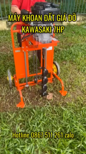 Máy đào lỗ trồng cây kawaski KW196 chính hãng tại Đồng nai