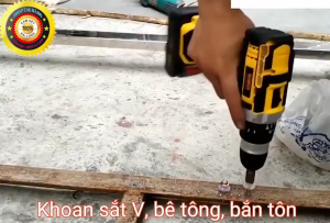 ‎LazMall Hàng Chất Giá Sale Máy Khoan Dùng Pin · ‎Máy Khoan Sắt · ‎Máy Khoan Bê Tông · ‎Máy Khoan Động Lực... Máy Khoan Pin Dewalt 36V 3 Chức Năng - 2 Pin - Lõi Đồng 100% - Máy Khoan Tường  Bê Tông  Thép  Gỗ - Máy Bắt Vít...Tặng Bộ 24 Phụ Kiện
