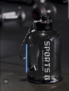 2.7L Sport Gym Water Bottle Portable Large Capacity Drinking Bottle BPA Free